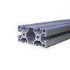 Perfil de Aluminio Estructural (T-slot) 40×80 Plateado – 750mm